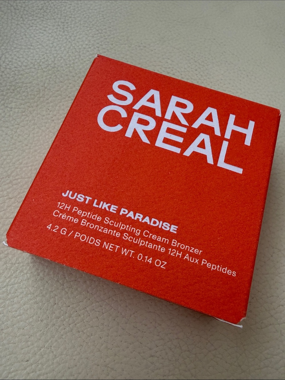 SARAH CREAL Just Like Paradise Cream Bronzer - BNIB